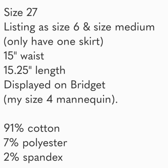 Blank NYC Denim Mini Skirt With Raw Hem, Size 27, Blue - Picture 11 of 16